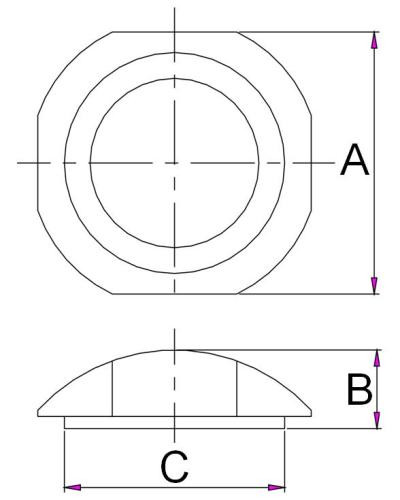 Shutter SMS 2.5"  PTFE