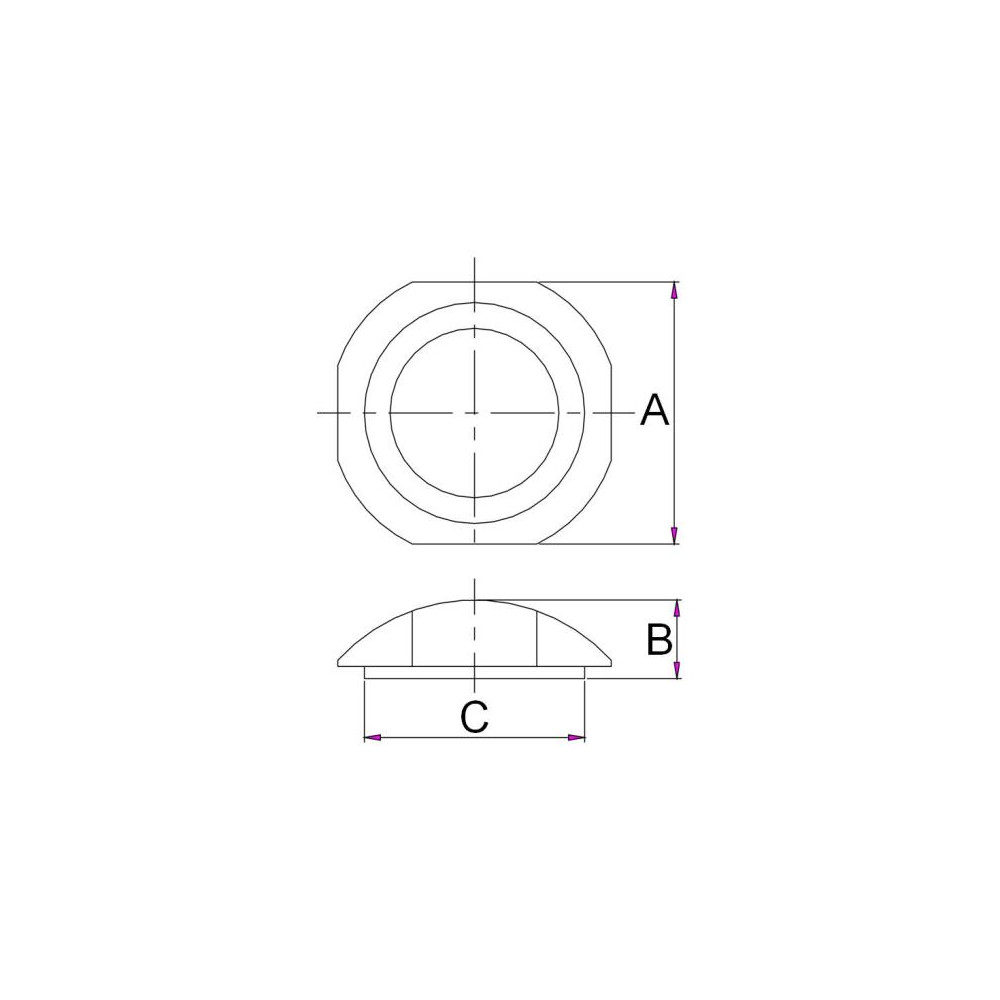 Shutter SMS 2.5"  PTFE